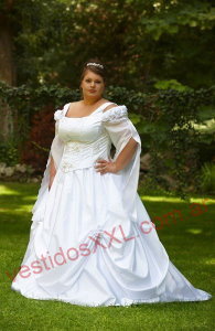 Vestidos de novia campestre para gorditas